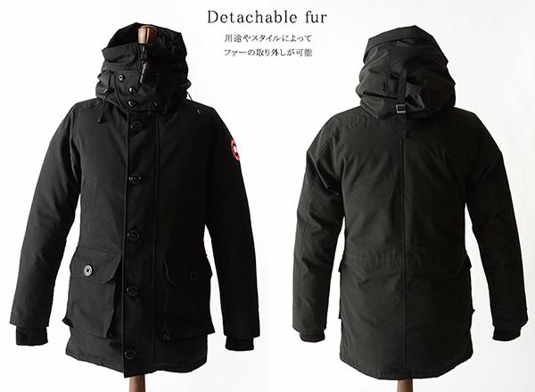 カナダグース スーパーコピー BROOKFIELD PARKA ブルックフィールド フードファー ダウンジャケット メンズ 8022603